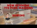 NEW BERNINA 770 PLUS Detail pt1 Sewing