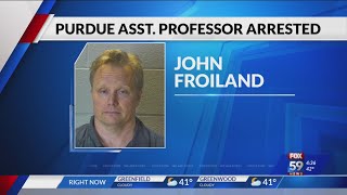 Purdue professor arrested on battery charges