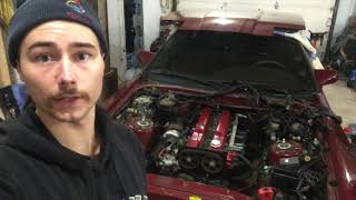 built 7m supra engine removal