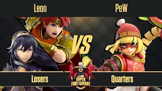 Super Fort Gayant - Losers Quarters : Leon (Roy, Lucina) VS PeW (MinMin)