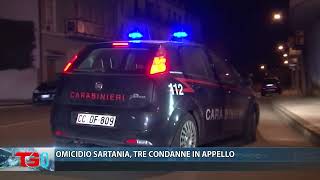 OMICIDIO SARTANIA, TRE CONDANNE IN APPELLO