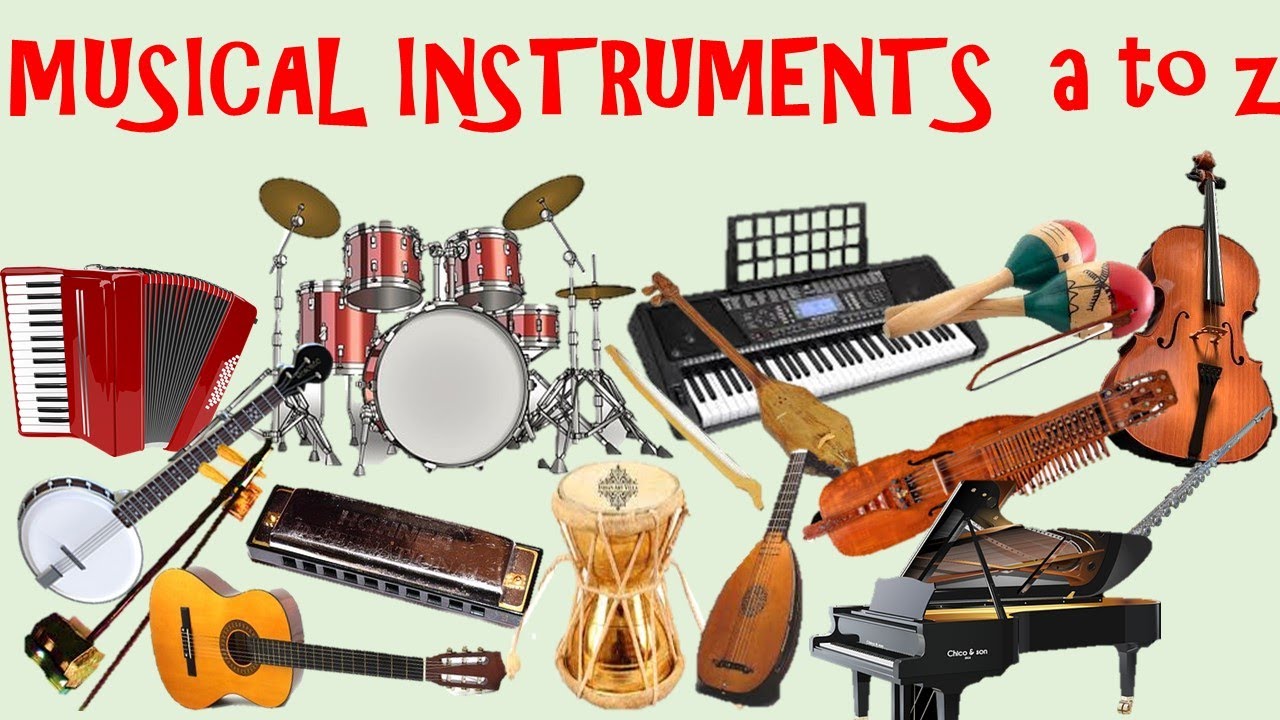 MUSICAL INSTRUMENTS From A To Z - Musical Instruments Pictures And ...