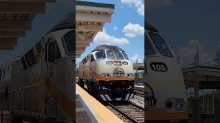 Sunrail MP32PH-Q #105 SAAHC \u0026 Jingle Bells Hornshow (Restricted P5 Horn) (Crossing Sequence)