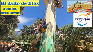 El Salto de Blas - Free fall drop tower - SésamoAventura (sesame street) - Portaventura