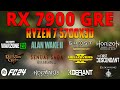 RX 7900 GRE + Ryzen 7 5700X3D : Test in 20 Games - RX 7900 GRE 1440p Gaming in 2024