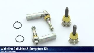 Mustang Whiteline Ball Joint \u0026 Bumpsteer Kit (05-10 All) Review