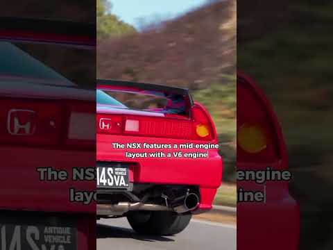 Honda NSX #shorts #youtubeshorts #youtube #viralvideo #viral #car #jdm #japan #honda #facts