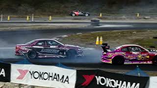 FDJ3-RD4-TOP16-05 FDJ3 RD4 追走 8 中村総士郎 vs 707 飯島優惺 FORMULA DRIFT JAPAN 2024 FDJ