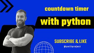 How to create countdown timer with python using tkinter