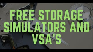 List of Free VSA Virtual Storage Appliances and SAN Storage Simulators