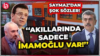 İmamoğlu'na 'kreş operasyonu' çeken Yusuf Tekin'e İsmail Saymaz'dan zehir zemberek sözler!