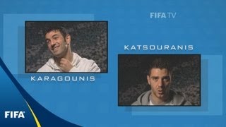 Pass it on: Karagounis and Katsouranis