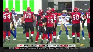 July 1, 2016 - CFL - Winnipeg Blue Bombers @ Calgary Stampeders