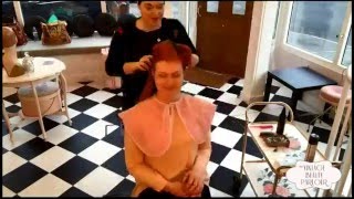 Frankii Wilde - Victory Rolls and Vintage Make-Up Time-lapse