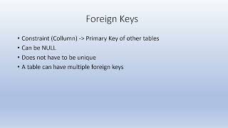 POSTGRESQL Tutorial for beginners - Primary Keys + Foreign Keys