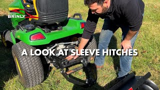 Sleeve Hitch options for your Brinly attachments