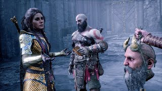Kratos Admits To Mimir He Likes Freya - God of War Ragnarok Valhalla DLC