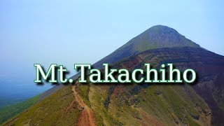 壮大!【鳥目線で高千穂峰】ドローン空撮