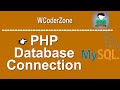 PHP Database Connection -English Tutorial (Procedural) #1