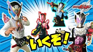 なりきり仮面ライダービルド！ビルドジーニアス対マッドローグだ！科学の力で世界を救え！ラビットラビットとタンクタンクも出るよ！