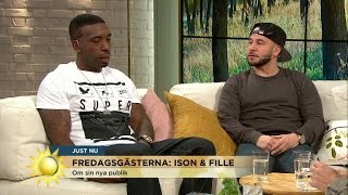 Första duon i Så mycket bättre – så tycker Ison och Fille om resan - Nyhetsmorgon (TV4)