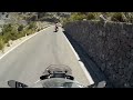 se calabra mallorca heading inland on a bmw r1200gs