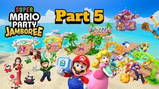 🔴LIVE Super Mario Party Jamboree FULL GAME (Story Mode) King Bowser's Keep 100% - Part 5