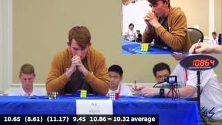 2015 Rubik's Cube US National Championships  3x3 Finals