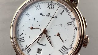 Blancpain Villeret Chronographe Flyback Pulsometre 6680F-3631-55B Blancpain Watch Review