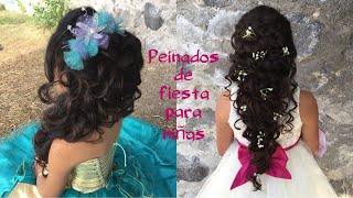 Peinados de fiesta Para Niñas ( presentación )