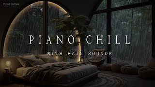 Peaceful Forest Rain and Piano Music 🌧️🌿 Drift into Relaxation and Enjoy Quality Sleep 🎹💤