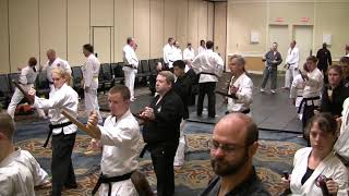 Kihon Nidan no Tonfa (1st time introduction) at Seirenkai International Seminar 2018