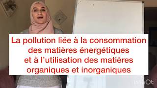 Unité 3:chapitre2:pollution liée à l’utilisation des matières énergétiques (partie 1)