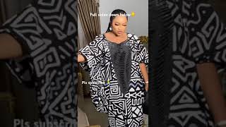 Latest Africa bubu kaftan dress