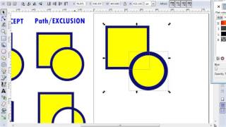 Inkscape Expert Tutorial - Path Techniques - Difference