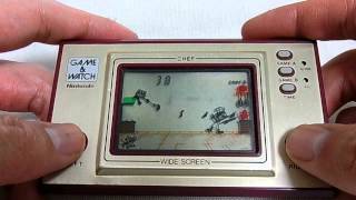 13168 Nintendo Game \u0026 Watch Wide Screen Chef FP-24 1981