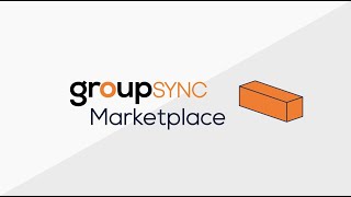 GroupSync Marketplace for Planners