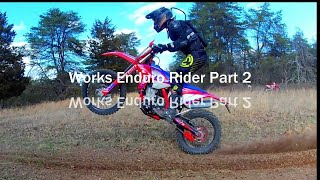 Works Enduro Rider's Drew Smith on Enduro Suspension Part 2