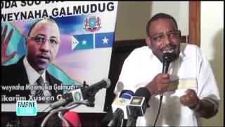 MUUQAAL Madaxweyne Xasan Sh. Iyo Faarax CabdiQadir Oo Jilbaha Dhulka Udhiganaya G.Gabre Xabashi.