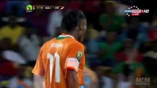 Fildişi Sahili - Cezayir Maçında Drogba'nın Müthiş Golü ! (HD)