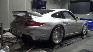 EKanooRacing's Flame Thrower ES2XXX 997 GT2 On The  Dyno