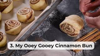 3. My Ooey Gooey Cinnamon Bun