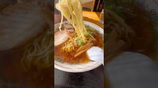 マルヨ食堂でラーメン＆中ライス　#lunch #ラーメン #青森県 #弘前