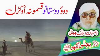 دوؤ دوستانو قسمونہ  Molana Bijligar   رحمۃاللہ علیہ