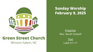 Green Street UMC Worship (02-09-2025)