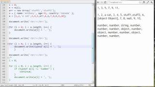 Javascript Tutorial 16 - Continue