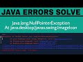 Exception in thread 