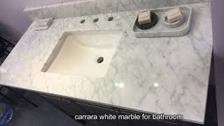 carrara white marble