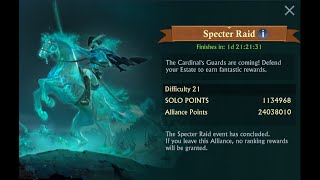 NEW specter raid with good view of timings and different attack troop setups