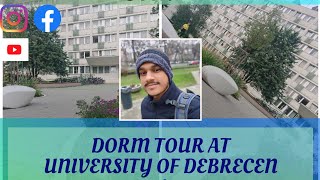 Dorm tour at University of Debrecen Hungary, Is it worth to live in a Dorm? Cost? #hungary#Dormitory